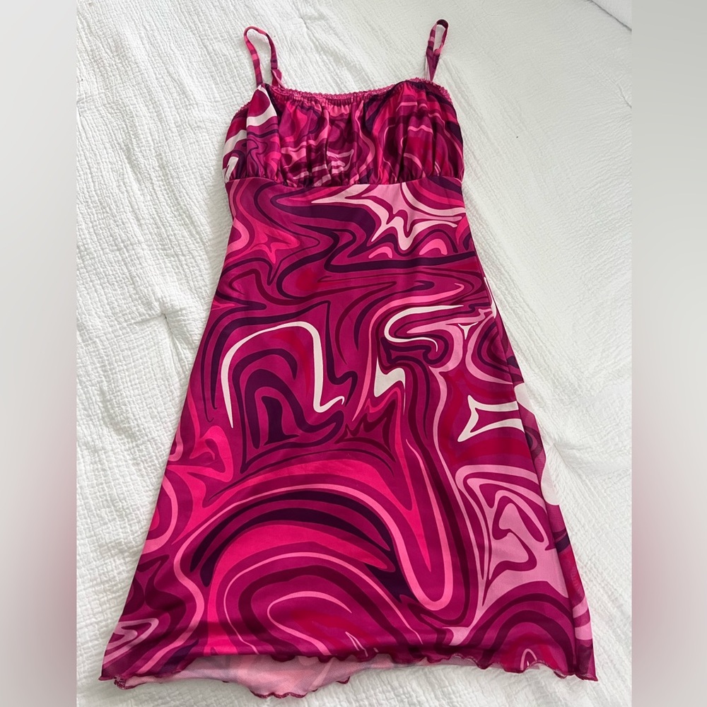 PRINCESS POLLY- Rosey Mini Dress